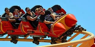 Roller coaster photo
